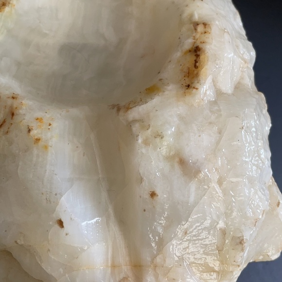 Stone Ashtray Trinket Ring Holder Decorative Barware - Picture 7 of 11